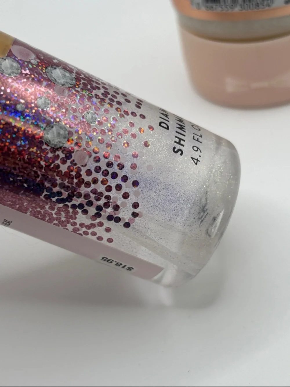 Bath & Body Works Champagne Toast Diamond Shimmer Mist & Exfoliating Glow Scrub
